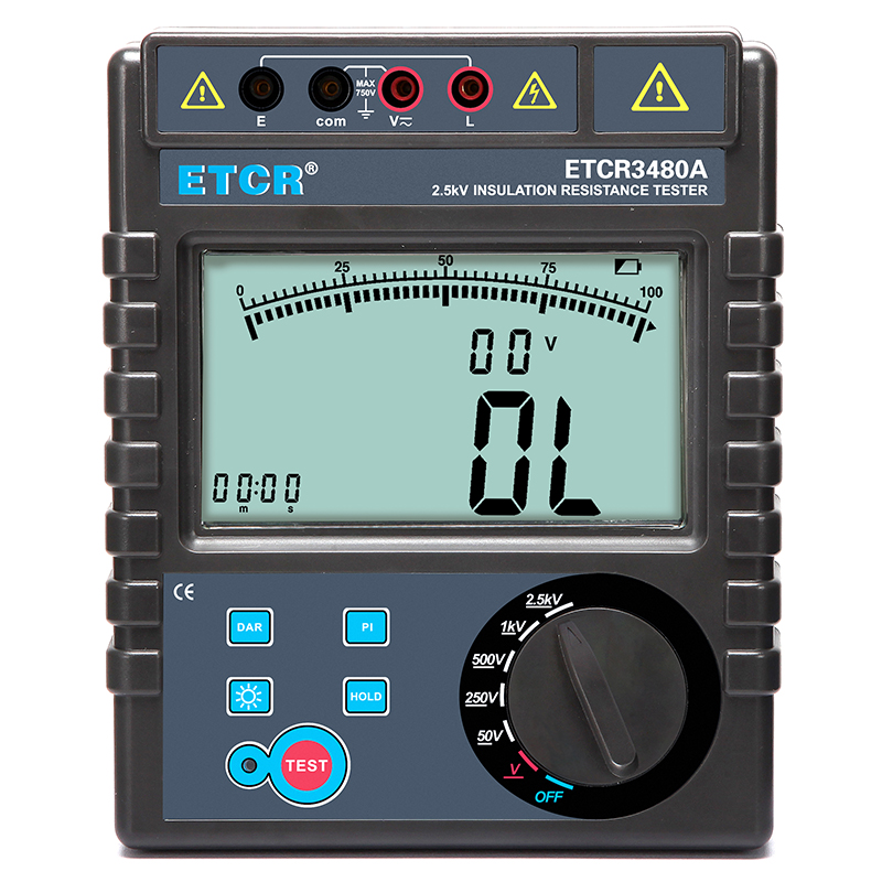 ETCR3480A絕緣電阻表