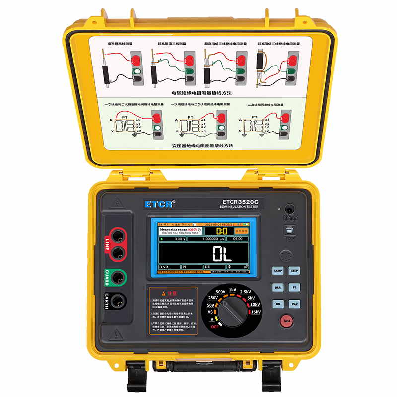 ETCR3520C高壓絕緣電阻測試儀