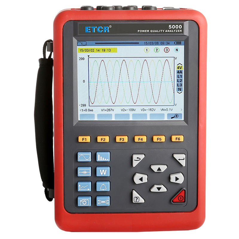 ETCR5000電能質量分析儀