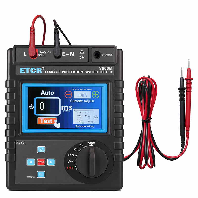 ETCR8600B漏電保護器測試儀